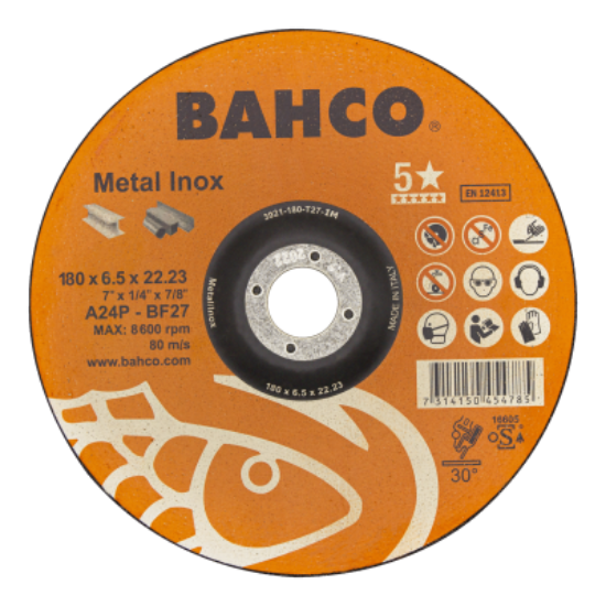 Imagem de DISCOS ABRASIVOS PARA DESBASTE DE INOX & METAL 